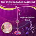 thumbnail image 4 of Kids Microphone With Light Stand Toy, Pink, 4 of 5
