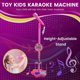 thumbnail image 4 of Kids Microphone With Light Stand Toy, Pink, 4 of 5
