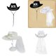 thumbnail image 2 of Stylish Denims Hat Letter Rhinestones Decoration Hat Fashionable Outfits Hat Suitable for Various Styles White, 2 of 4