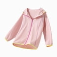 thumbnail image 3 of zuwimk Girls Rain Jackets Lightweight Waterproof Hooded Raincoats Windbreakers(8-9 Years,Pink), 3 of 8
