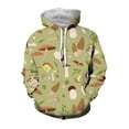 thumbnail image 3 of Sudadera con capucha y estampado de hongos y plantas en 3D, novedad, moda infantil, ropa de calle, jerseys unisex, sudadera con capucha de invierno estilo Harajuku, 3 of 5
