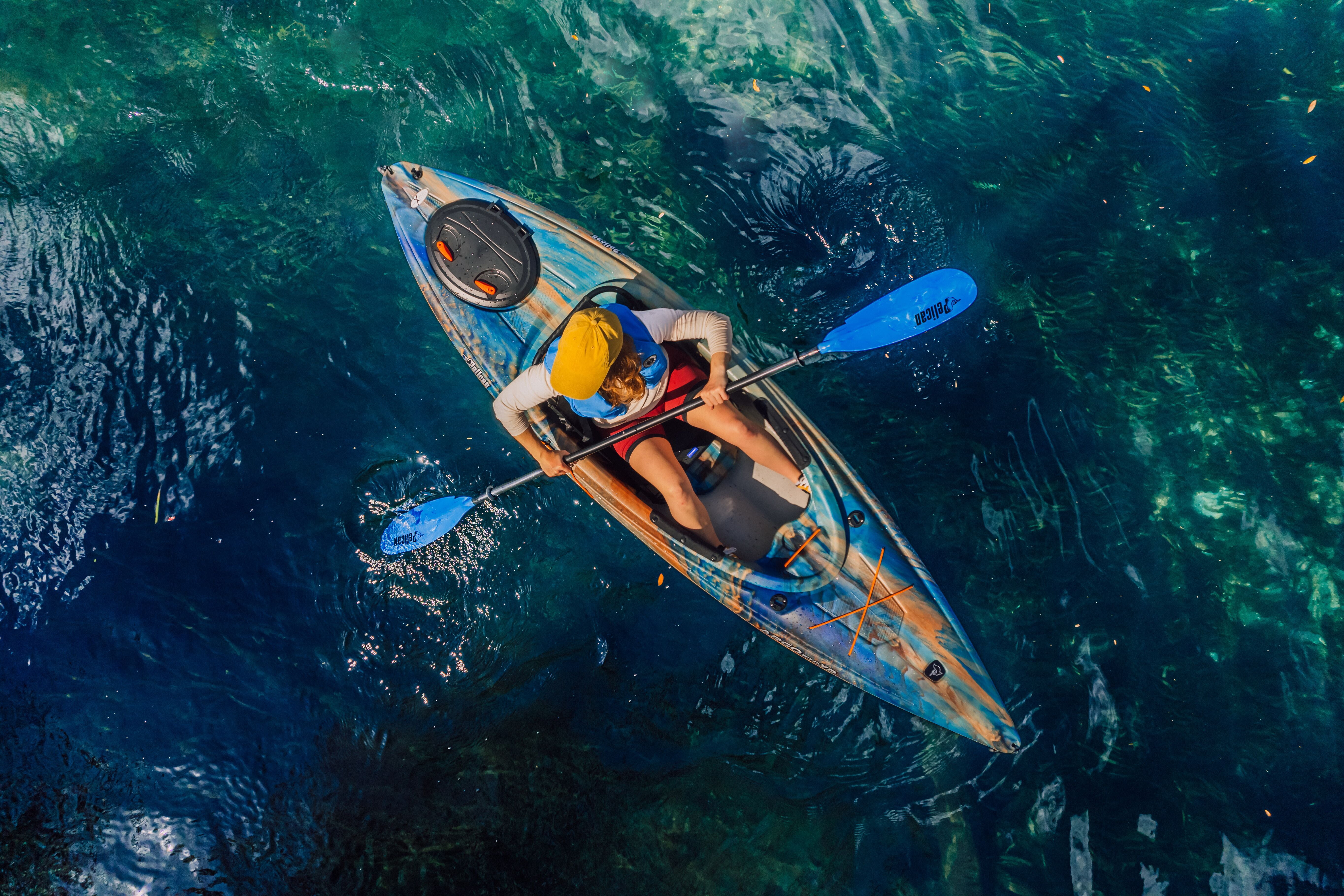 Pelican - Argo 100XR - Recreational Sit-In Kayak - 10 ft - Cosmos