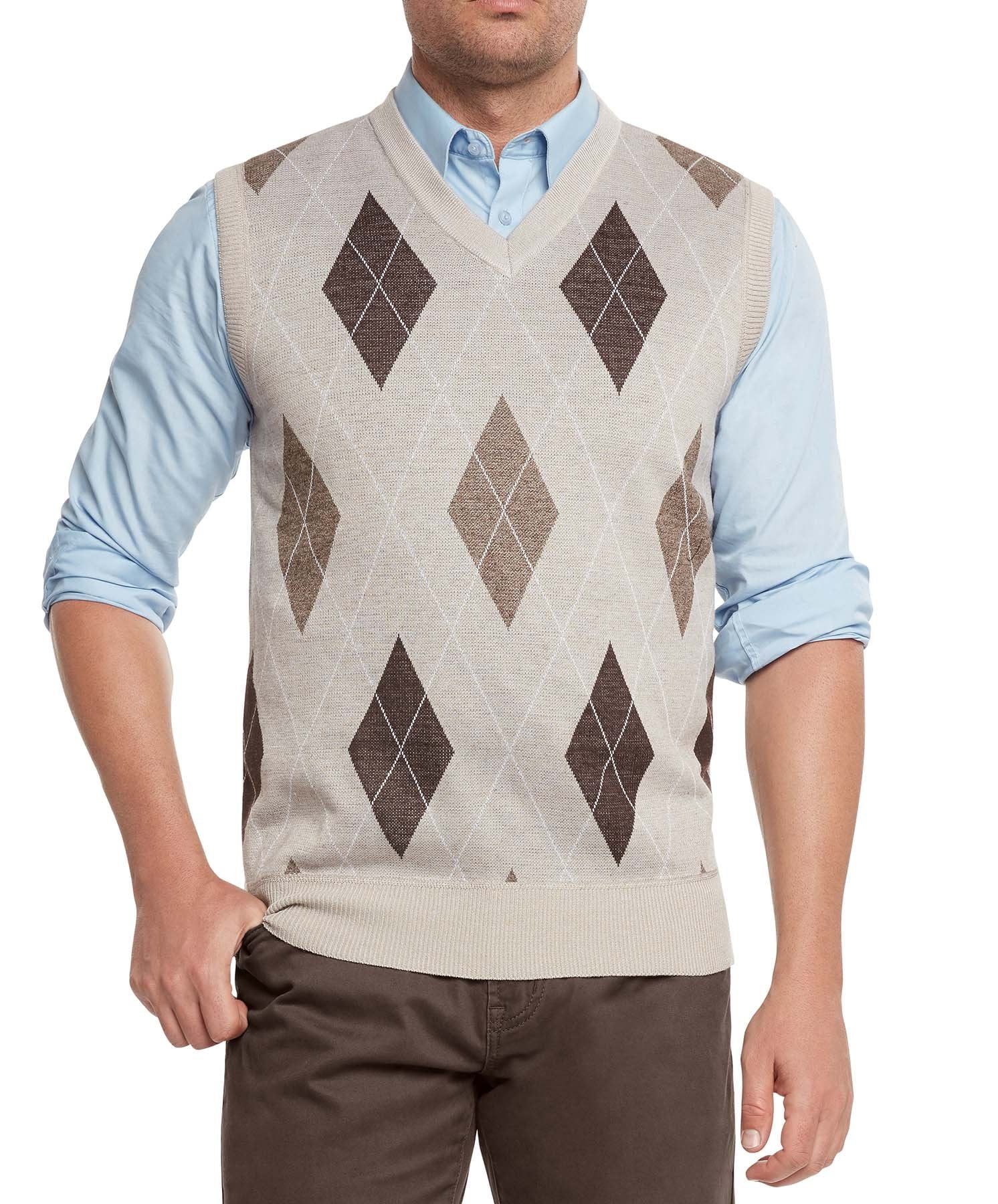 Atlanta Braves PLEASURES Knit V-Neck Pullover Sweater Vest - Brown