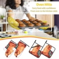 thumbnail image 5 of Salouo Cozy Knitting Llama for Oven Mitts and Potholders BBQ Gloves-Oven Mitts and Pot Holders Non-Slip Cooking Gloves for Cooking Baking Grilling (4-Piece Set), 5 of 6