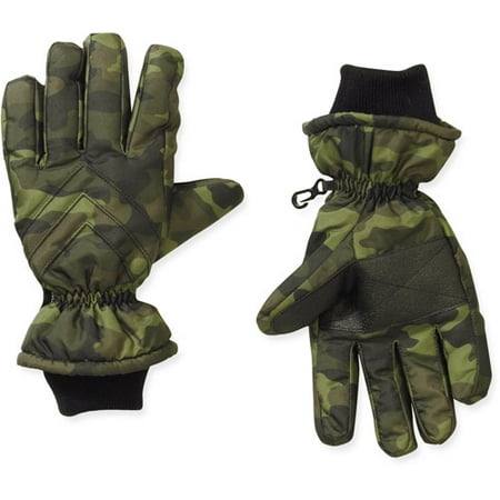 Faded Glory Boy's Camo Print Ski Glove