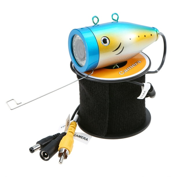 Syanspan Portable 7 Inch Monitor 1000tvl Waterproof Underwater Fishing Camera Kit 24pcs Infrared Ir Leds Fish Finder For Ice Lake Boat Fishing 15m