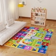 thumbnail image 3 of Janvonne Educational Kids Play Rug with ABC, Numbers, Seasons, Non-Slip Washable Mat for Nursery Playroom Bedroom, 5x7ft, 3 of 9