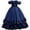 Navy, variant on Baby Girl Casual Dresses Sparkly Layered Tutu Party Glitter formal Gown Girls Summer Clothes Size 4-5T