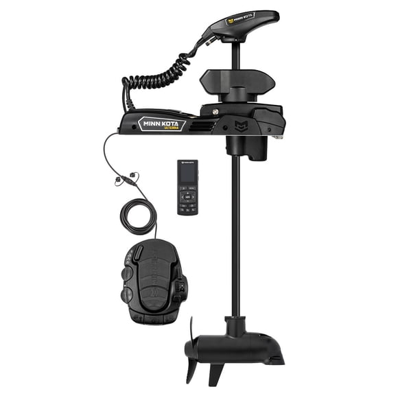 Minn Kota Trolling Motor 1358540 Ulterra Quest; Freshwater; Electric Steer; Variable Speed Forward And Reverse; 45 Inch Length; Bow Mount; 60 Ampere