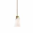 thumbnail image 3 of Ceiling Pendant Light Fixture, Gold White, Fabric, Mid Century Kitchen Cafe Bistro Hospitality Restaurant, Modern Contemporary Boutique HB33867, 3 of 8