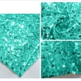 thumbnail image 5 of Beautynvta Sequin Tablecloth, 47.24''x47.24'' Round Sequin Tablecloth, Glitter Table Cover for Wedding Party Birthday Decoration, Mint Green, 5 of 6