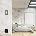 thumbnail image 4 of SleekLighting | Wall plates Decorative Brushed Satin Pewter | Electric Outlet and Switch Covers| Style: 2 Gang Toggle & Decorator (1 Pack), 4 of 7