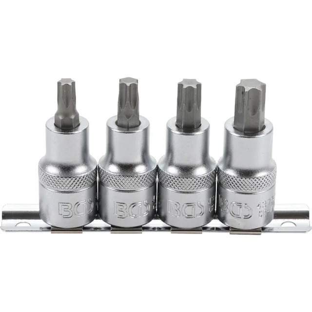 Juego de Dados CON Puntas BGS 8886 T40-T55 4 PZS