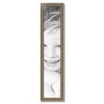 thumbnail image 2 of ArtToFrames 8" x 41" Aged White Gold Picture Frame, 8x41 inch Silver Wood Poster Frame (WOM-2036),  Pack, 2 of 7