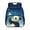 Cute Panda Blue, variant on Jeiento Lightweight Toddler Backpack for Girls, Cute Panda 13.5 Inch Preschool Bag, Kids School Backpack with 2 Front & 2 Side Mesh Pockets