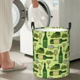 thumbnail image 4 of Cute Grape Juice Laundry Basket, Laundry Hamper Waterproof Laundry Bag Clothes Hamper Laundry Bin with Handles for Bedroom, Living Room, Kids Room-#, 4 of 5