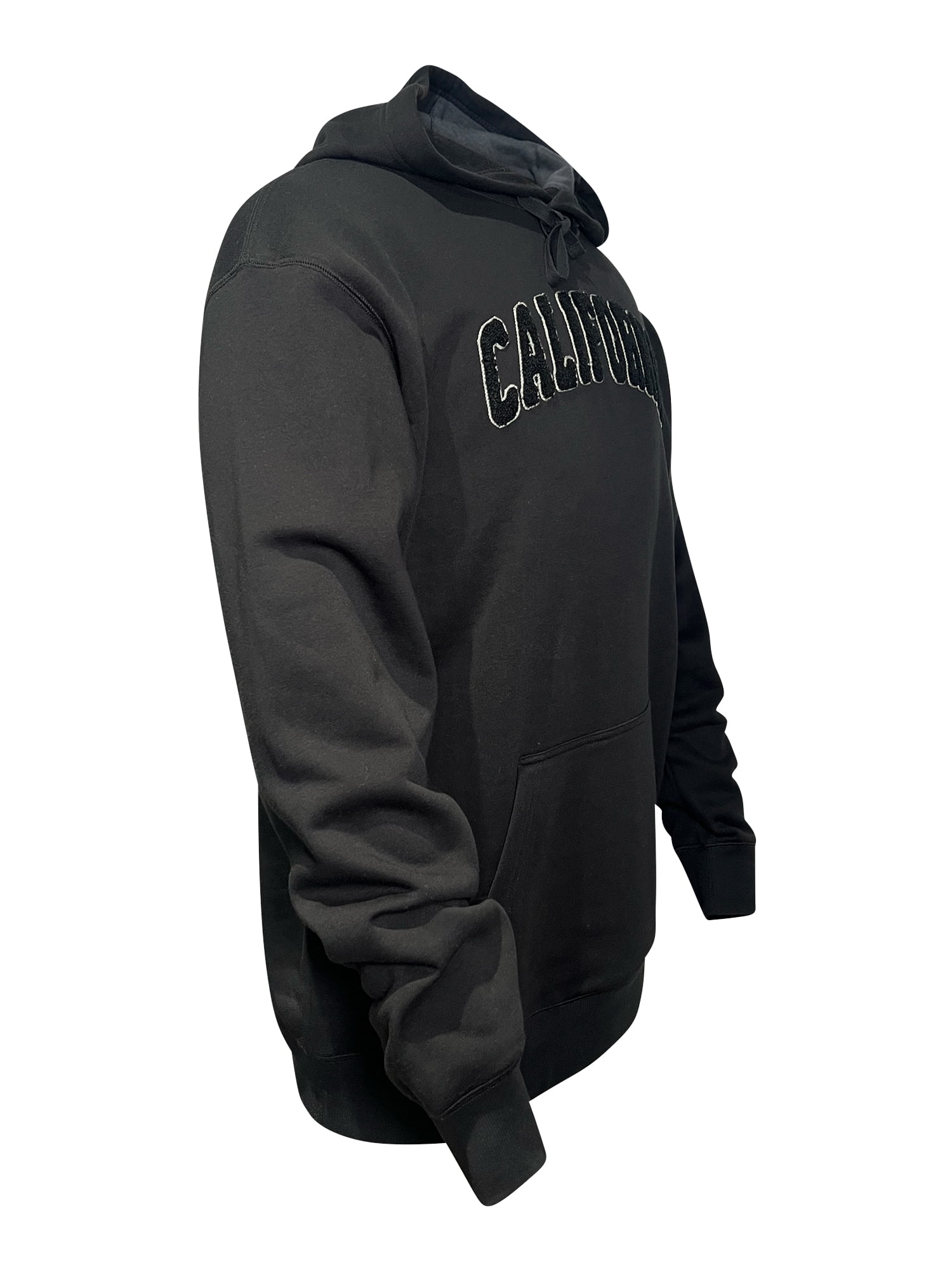 CALIFORNIA Arch Chenille EMB Long Sleeve Hooded Sweatshirt