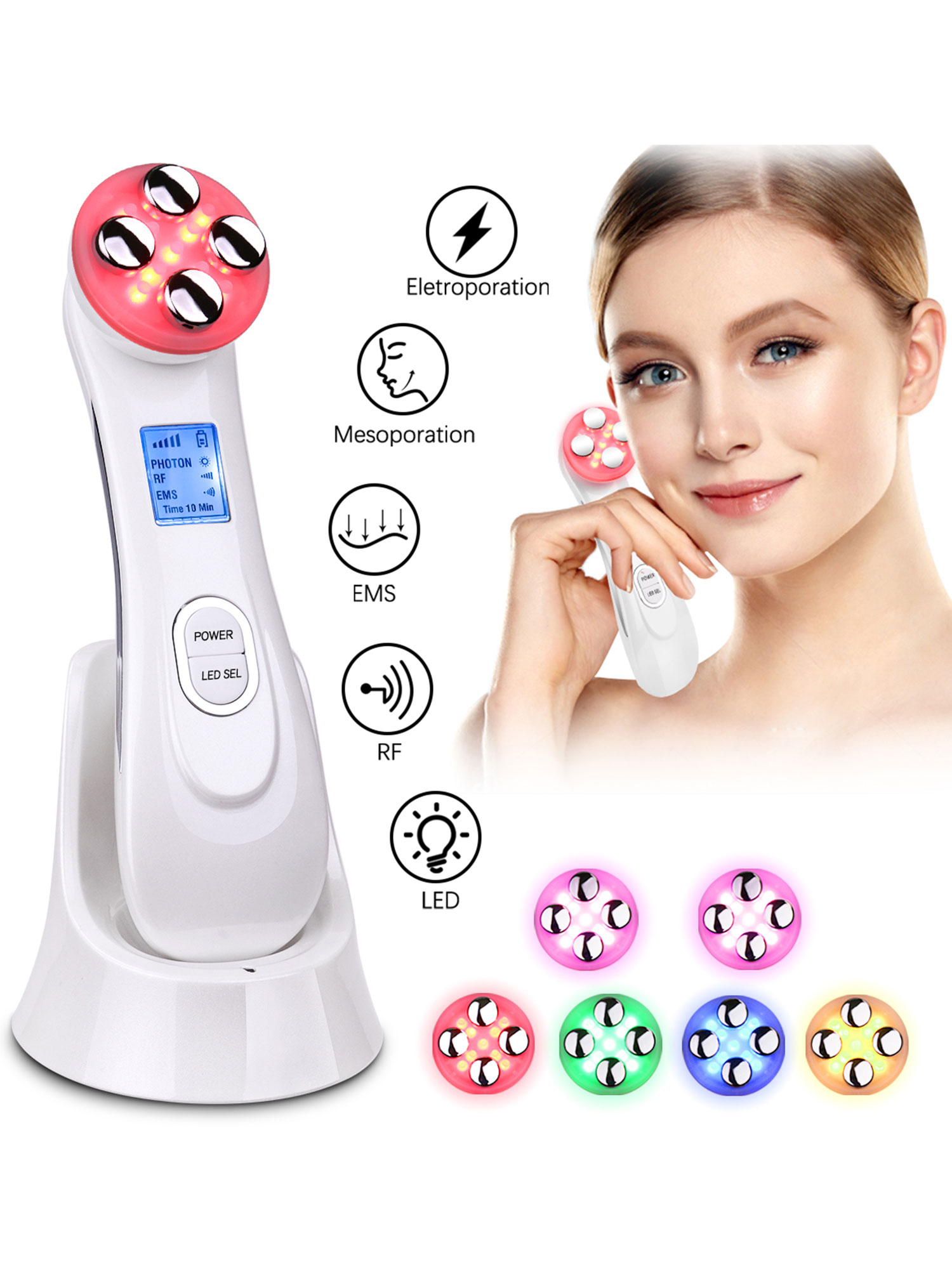 CARER BEAUTY Multifunctional LED Light Therapy Skin Rejuvenation Skin