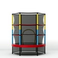 thumbnail image 1 of Gymax Trampoline Récréatif pour Enfants de 55 Pieds' Sauteur avec Filet de Sécurité Robuste, 1 of 10