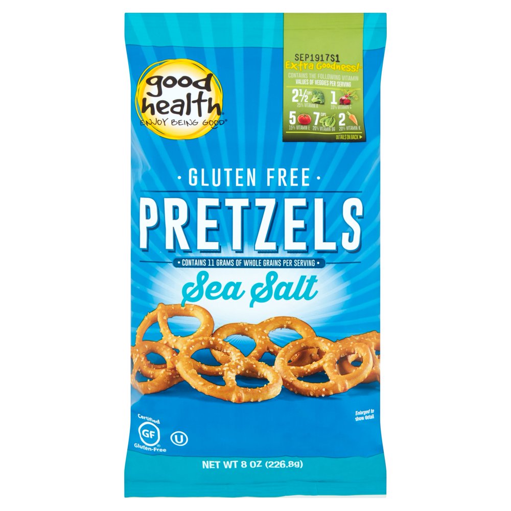 Good Health Pretzels Gf,8 Oz (Pack Of 12)