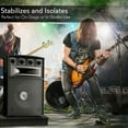 thumbnail image 5 of Pyle PSI21 22.3" x 15" Sound Dampening Isolation Speaker Riser Acoustic Platform, 5 of 5