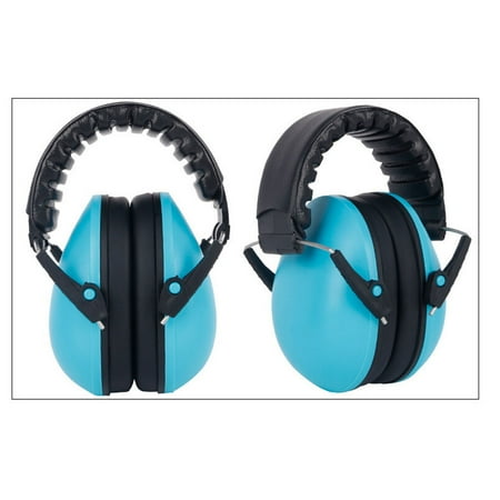 

Baby Hearing Protection Earmuff Noise Cancelling Ear Muffs for Sleep Play Study(Style A Sky-blue)