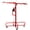 Red-16', variant on Olurrisa Drywall Lift:13' Lift Panel Hoist with Rolling Caster Wheels, 150-lb Capacity for Ceiling Drywall Installation, Red