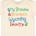 thumbnail image 4 of Inktastic Wyoming Grandma Loves Me Boys or Girls Baby Bodysuit, 4 of 5
