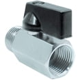 thumbnail image 4 of Joytube 3/8" Brass Mini Ball Valve NPT Female x Male Shut-Off Valve (Pack of 1), 4 of 5