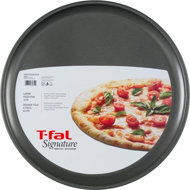 Tfal 84851 Signature Nonstick Large Pizza Pan, 16Inch