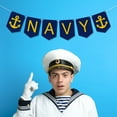 thumbnail image 5 of Military Navy Party Decoration Banner,Memorial Day Independence Day Veterans Day Navy Theme Party Decoration Supplies, 5 of 5
