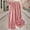 Pink, variant on LEBONYARD Women Plus Size Cotton Linen Wide Leg Pants,Women's Spring Summer Casual Fashion -Linen Embroidered Loose 9 10 Flare Pants Pink M