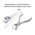 thumbnail image 2 of yingyy Professional Metal Bracelet Bend Machine Bangle Reusable Bender Bending Tool Jewelry Making DIY Crafting Accessories Bend Machine Plier Bender M Strip, 2 of 6
