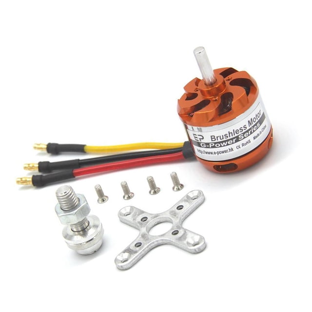 Motor sin escobillas Scienceny D3536-750/910/1000/1250/1450KV 3548MM Accesorios para helicópteros Type4 NO4