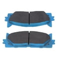 thumbnail image 2 of Front Brake Pads Kit,  04465-33450 Disc Brake Pad Set Ceramic Fibers Front Brake Pads Kit  For Camry Avalon, 2 of 8