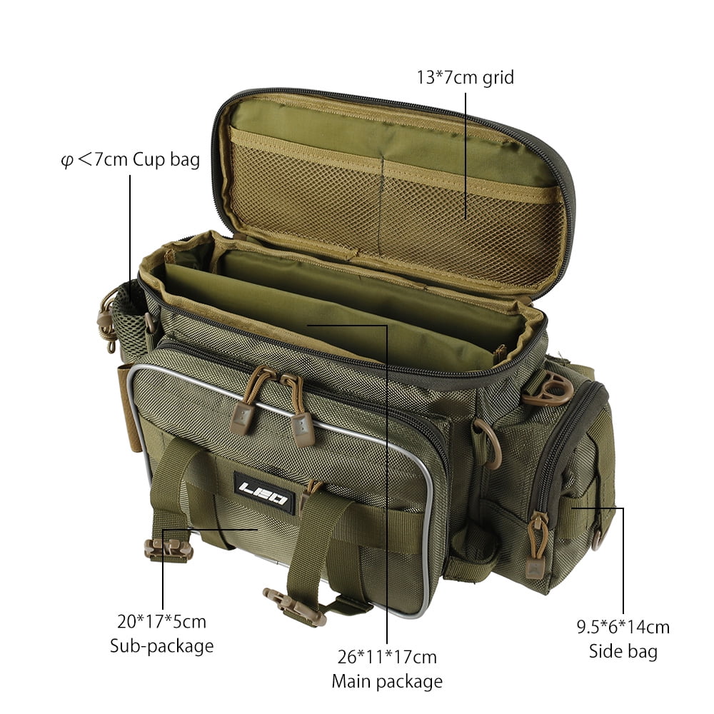 Kamptrade Folding Fishing Bait Bag Lure Pouch 24 Pockets Organizer Tackle  Handbag : : Sports, Fitness & Outdoors