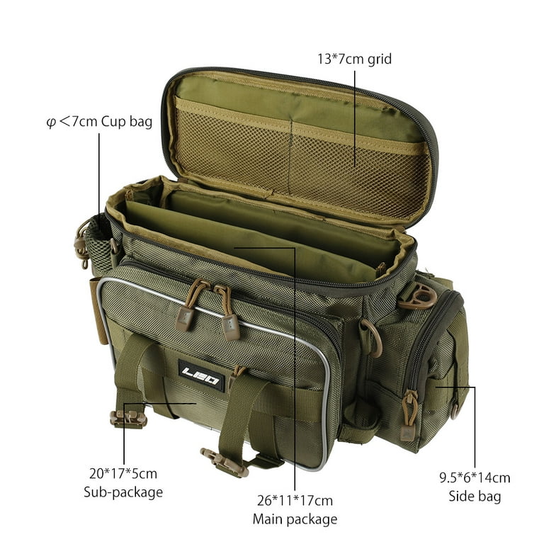 Portable Carp Fishing Tackle Box Fishing Lure Waist Belt Bag Fishing  Accessories Tools Organizer Watertight Case dropshipping - AliExpress