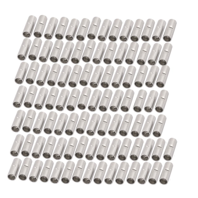 Unique Bargains 110 Pcs Connecteurs BN5.5 Non Isolés pour Câble Filaire 12-10 AWG