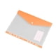 thumbnail image 1 of Buy 2 get 10% off 11 Holes A4 Three-Dimensional Document Bag Transparent Frosted Student Exam Bag Storage Bag With Snaps And Labels, 1 of 4