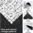 thumbnail image 3 of Math Equations Geometry Icons White Pattern Kitchen Rugs Sets Of 3,Kitchen Runner Rugs Non Skid Washable,Decorative Kitchen Floor Mats for Kitchen,Sink,Laundry,17"x30"+ 17"x47" + 17"x59", 3 of 6