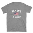 thumbnail image 1 of Ramona California Patriot Men's Cotton T-Shirt, 1 of 1