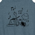 thumbnail image 3 of Peanuts - Snoopy Dancing - Women's Racerback Tank Top, 3 of 6