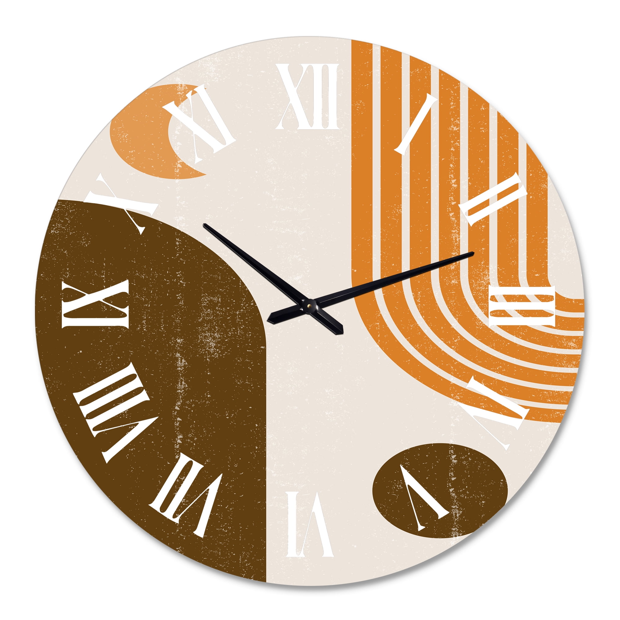 Designart 1 in Modern,Contemporary Wall Clock