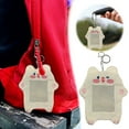 thumbnail image 1 of Durable Photocard Holder Chain with Secure Keyring for ID Cards Badges and Album Photos Portable Protective Sleeve Cover, 1 of 4