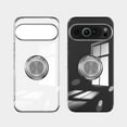 thumbnail image 2 of for Google Pixel 9 Pro XL Case, [360° Ring Stand] Crystal Clear [Electroplated Edge] Silicone Soft TPU [Shockproof Protection] Thin Cover Compatible with Google Pixel 9 Pro XL, Silver, 2 of 6