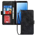 thumbnail image 1 of ELTEKER Samsung Galaxy S9 Plus Wallet Case,Premium Leather Credit Card Holder Magnetic Flip Kickstand Wallet Case, 1 of 5