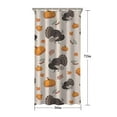 thumbnail image 5 of Happy Thanksgiving Turkey Fall Pumpkin Shower Curtain 36"x72" ,Bathroom Decorative Shower Curtains Set with 12 Hooks,Modern Waterproof Washable Shower Curtain, 5 of 6