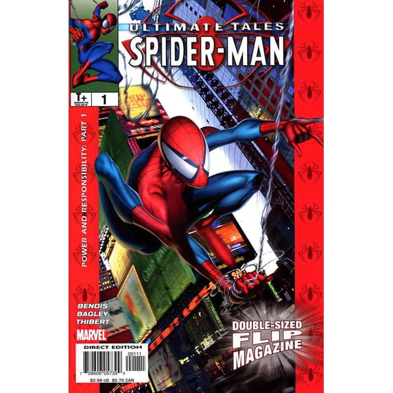 Ultimate Tales Flip Magazine #1 VF ; Marvel Comic Book
