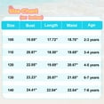 thumbnail image 2 of GYRATEDREAM Girls One Piece Swimsuits Quick Dry Beach Sets Bathing Suits Cross Shoulder Strap Swimwear for 2-3 Years, 2 of 9