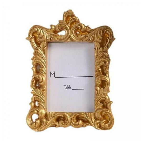 Baoblaze 2x Small Photo Frame, Picture Display Holder, Tabletop Picture Frame Wedding Place Card Holder, for Bookshelf Wedding Bedroom